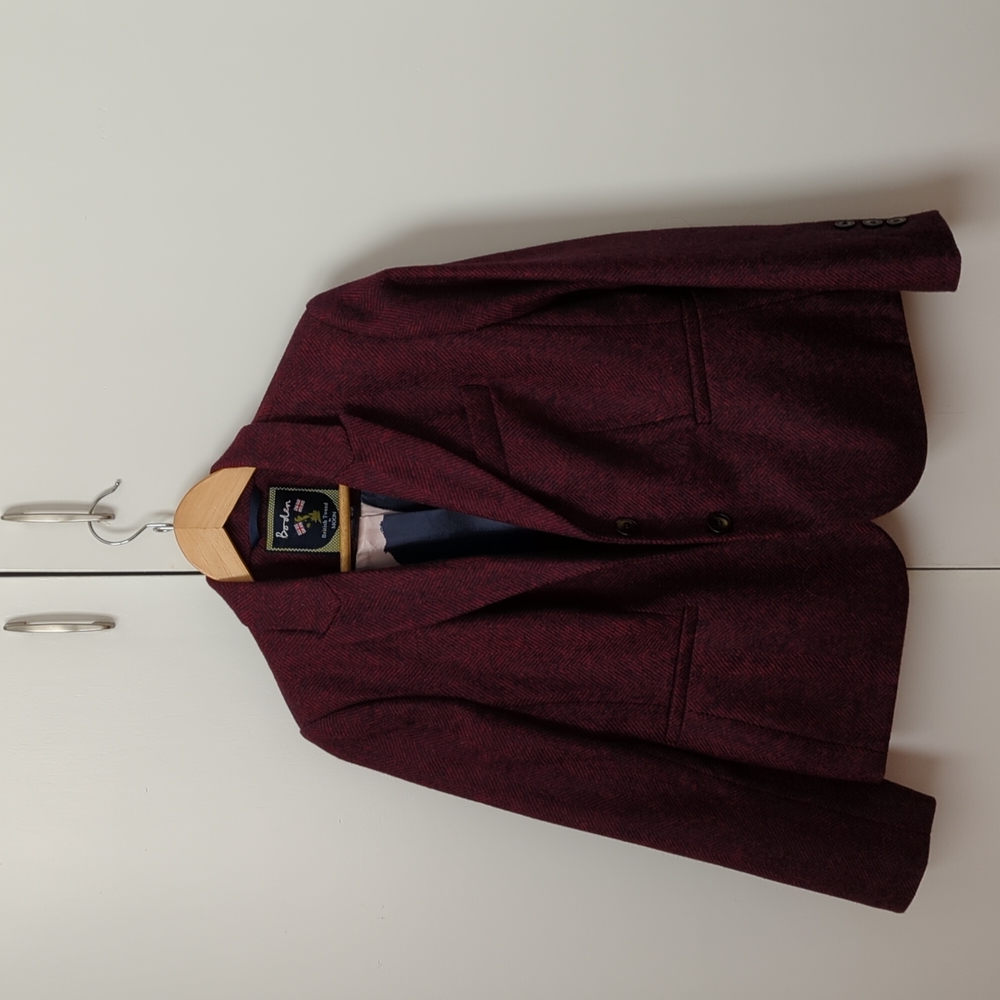 Boden - British Tweed - Blue/Red Blazer
